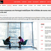 Negcios entre empresas em Portugal mobilizam 706 milhes